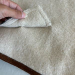 Ann Taylor faux suede trim sweater jacket beige size XL Photo 5