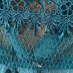 Sweet Wanderer  Turquoise Lace Blouse small Photo 12
