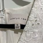 Adelyn Rae  Gigi 3d Embroidery A-line Dress In White Photo 6