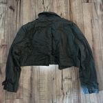 dark green cropped jacket Size XL Photo 4