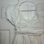 En Saison Juliet Eyelet Puff Sleeve Mini Dress White Photo 6