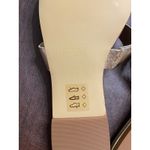 J.Crew Metallic Gold Knot Slide Sandals Size 9 Minimalist Chic Resort Coastal Photo 6