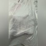 THML Sleeveless White and Pink Embellished Summery Blouse Photo 14