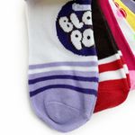 Tootsie Roll Candy Womens No Show Socks Sugar Daddy Junior Mints Blow Pop Gift Pink Photo 3