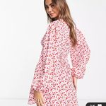 ASOS Floral Longsleeve Wrap Dress Photo 2