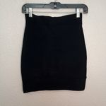BCBG Silvie Bodycon Mini Skirt Black Size S Photo 6
