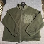 Bass Outdoor Fleece Zippered Jacket Green Photo 1