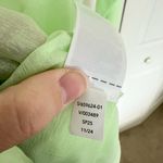 Athleta  Cooldown Top Mint Tint Bright Green Yellow Neon Long Sleeve Top Small Photo 8