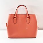 Kate Spade  Laurel Way Evangelie Saffiano Leather Satchel Purse Coral Photo 4