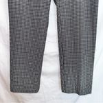 Ann Taylor Women’s  Black White Plaid Straight Leg Trouser Pants sizes 6 petite Photo 3