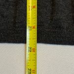 Calvin Klein  Gray Knit Short Sleeve Tier Turtleneck Dress Ruffle Bottom Trendy # Photo 7