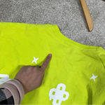 Urban Outfitters Billie Eilish Exclusive Allover Print Tee Baggy Neon Green L Photo 14