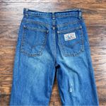 Levi's Levi’s • vintage 1970s Plowboy jeans high waist wide leg thrashed faded 70s Photo 10
