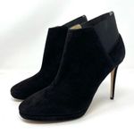 Jimmy Choo  black suede heels booties, made in Italy, size 39.5 Photo 7