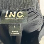 INC International Concepts Wide Leg High Rise Black Pants Size L New Classic Size L Photo 3