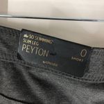 Chico's Womens So Slimming Slim Leg Peyton Pants Gray Size 0 Short US S Short Photo 2