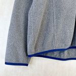 L.L. Bean 1/4 Zip Pullover Fleece Gray Outdoor Hiking Light Jacket Size XL Photo 4