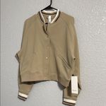 Lululemon  Snap Front Collegiate Jacket size XL in sheer oak Photo 2