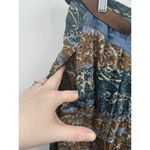 Vintage Capacity Maxi Skirt Women 3X Western Rodeo Farm‎ Southern Belted Button Photo 7