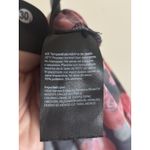 H M Divided Top Sheer Stretch Black Red Rose Punk Goth Y2K Small Whimsical Photo 3