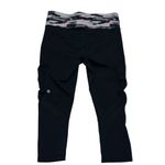 Lululemon 6 Water Bound Crop Black Wamo Camo Barely Pink Bleached Coral Leggings Photo 2