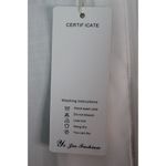 NWT White on White Summer Dress Maxi Yi jia Womens S/M Wedding Cruise Beach Size M Photo 3