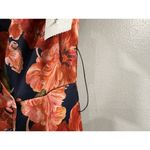 Alexia Admor  Arya Wrap Dress Womens Long Sleeve Floral Size 10 MISSING BELT Photo 2