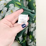 Draper James Women's XS Green Floral Long Sleeve Smocked Blouse Lined Top Photo 4