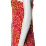 Magaschoni NEW  100% Silk Floral Printed Sleeveless Tunic,‎ Red, M Photo 0