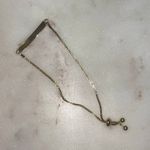 Gold Tone And Crystal Pave Slider Bracelet Photo 2