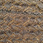 Mixit  Knit Long Tail Cropped Cardigan Brown and Metallic Gold Size Medium Photo 2