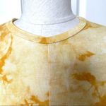 Heart and Hips yellow short sleeve tie front top Photo 5