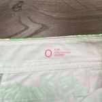 Lilly Pulitzer The Callahan Shorts Sunnyside Lions Cabana Pink Green Print Sz 0 Photo 8
