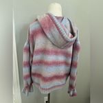 Something Navy Ombré Striped hoodie Small NWOTs Photo 5