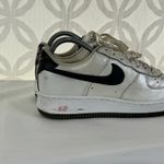 Nike  Air Force 1 Pewter‎ Pearl Metallic Low Wedding Sneaker Women's Size 8 Photo 5