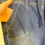 Lane Bryant  Mid Rise Boyfriend Capri Jeans Elastic Waist Pull-On Denim 14 Photo 8