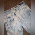 MOTHER Superior | The Insider Ankle Fray In A Tizzy Tie Dye Jeans Summer denim Blue Size 12 Photo 8