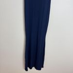 SKIMS  Dress Womens XS Navy Soft Lounge Long Slip Ribbed Bodycon Maxi Stretch Photo 2