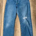 Levi's  Blue Wedgie Straight Jeans Photo 0