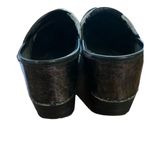 Dansko Professional Patent Iridescent Clog Mule Slip On Black Purple Size 40 Photo 3