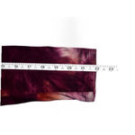 Lush Clothing Lush Maroon Orange‎ Tie-Dye Cropped Long Sleeve TShirt Size Medium Creative Boho Photo 5