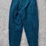Vintage Teal Corduroy Pants Casual Retro 10 30 Blue Photo 3