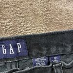 Gap  Jeans Women's 12 Long Charcoal Black Slim Fit Straight Leg High Rise Pants Photo 1