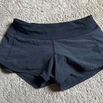 Lululemon Black Speed Up Shorts Photo 0