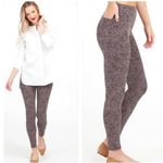 Spanx Jean-ish Ankle Jeans Leggings in Desert Dot Animal Print Size Large Photo 1