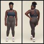 Girlfriend Collective đź’•GIRLFRIENDđź’• Compressive High-Rise 7/8 Legging Moon Charcoal Gray L NWT Photo 6