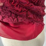 Ricki Freeman Teri Jon Nites beaded top Red Size 4 Photo 4