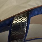 Vince Camuto Blue and Silver Sandals Photo 5