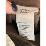 Paige Mayslie Cropped Coated Jogger Pants Photo 3