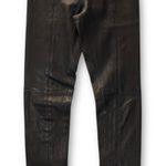 Theory EUC  Miana L Danish Black Stretch Leather Lambskin Leggings Skinny Pants 4 Photo 0